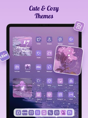 Cool Themes & Fonts: Art Skins App Store preview screenshot 13