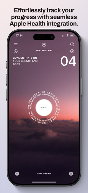 ‎BreatheIn: Calm Breathing Screenshot