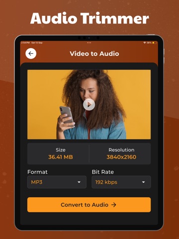 Audio Cutter Audio Joiner iPad screenshot