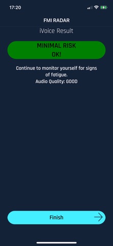 Fatigue RADAR screenshot