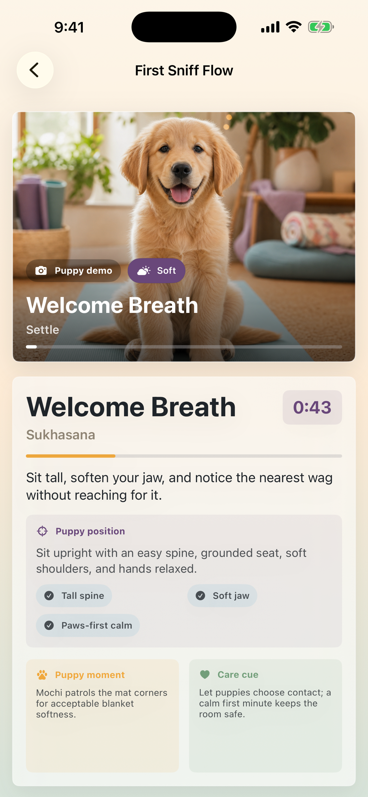 Puppy Yoga screenshot 2