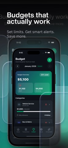 SmartWallet AI Expense Tracker Screenshot 6 of 8