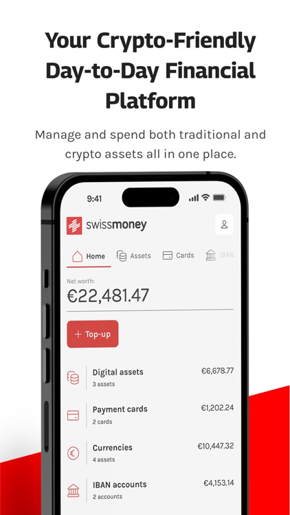 swissmoney: Buy, Sell, Send