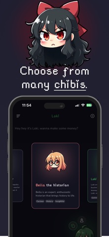 ChibiGPT - Cuter & Smarter AI iPhone screenshot