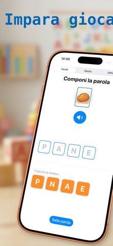 Componi le parole iPhone screenshot