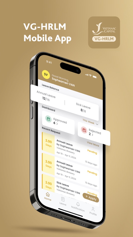 #1. VG-HRLM (iOS) 由: Vattanac Investment Limited