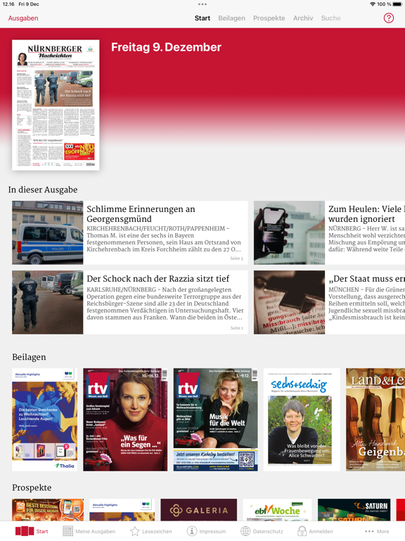 Screenshot #4 pour Nürnberger Nachrichten E-Paper