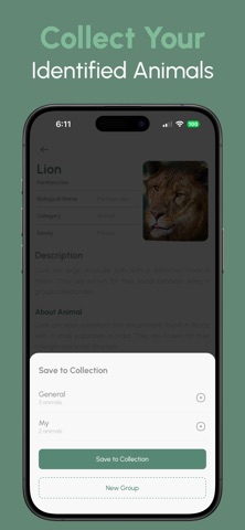 Animal Identifier: AI screenshot