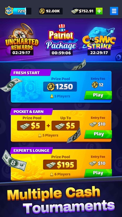 8 Ball Strike: Win Real Cash Screenshot