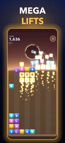 Starlift: Falling Block Puzzle screenshot 7