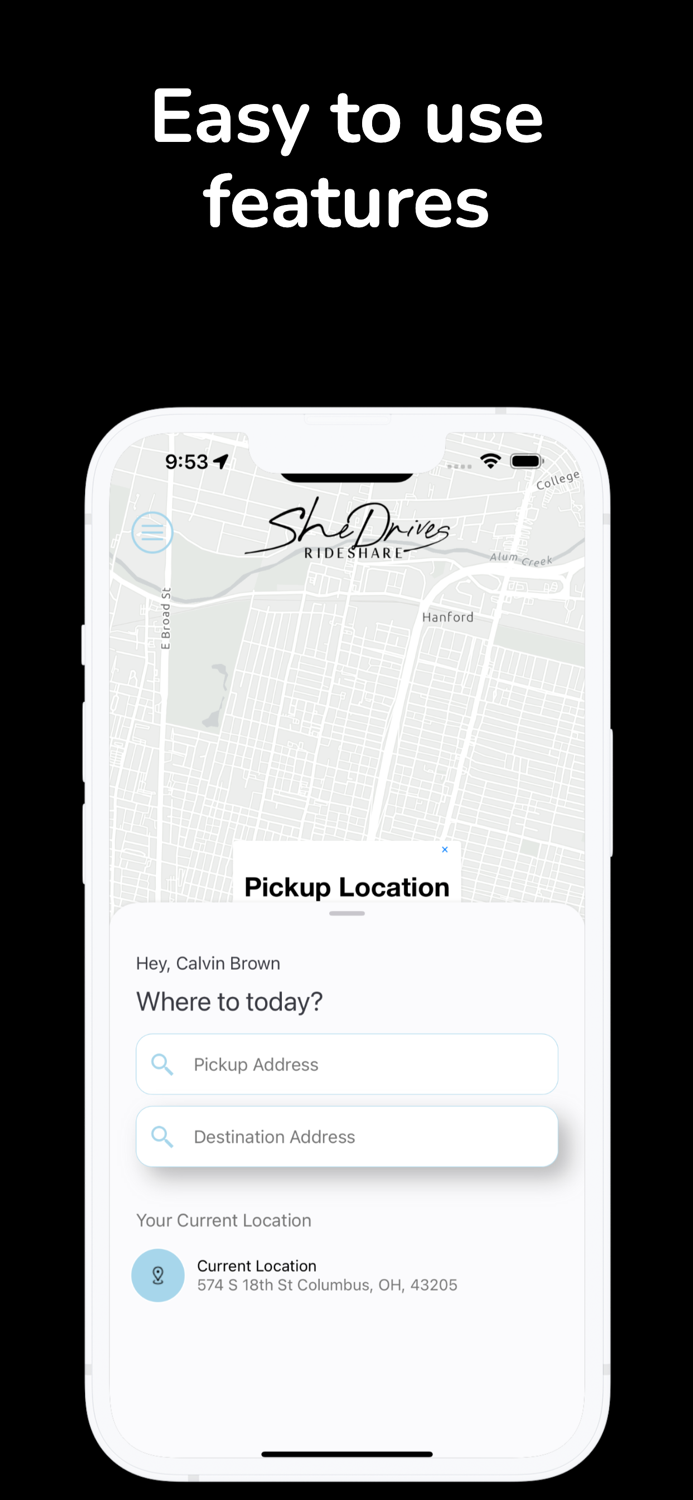 She Drives Rideshare