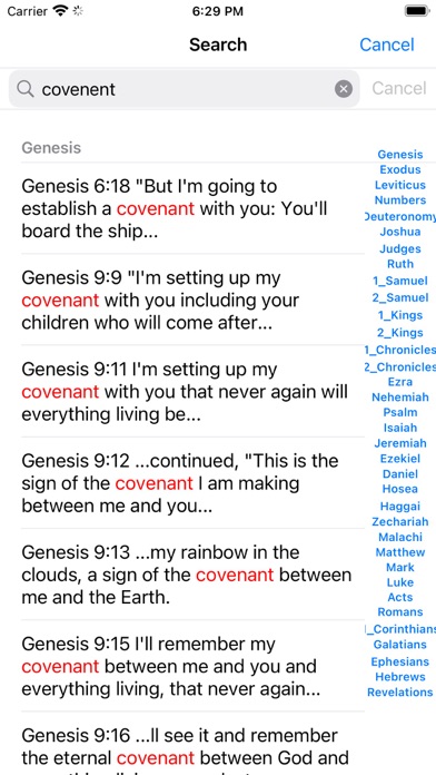 The Message Audio Bible Screenshot