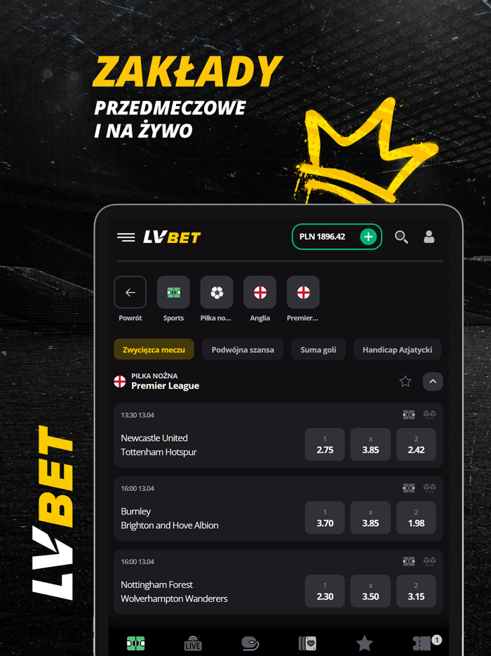 LV BET Zakłady bukmacherskie