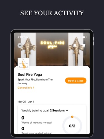 Soul Fire Yoga ipad screenshot 2