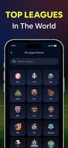 Live Football TV : HD TV Score iPhone screenshot