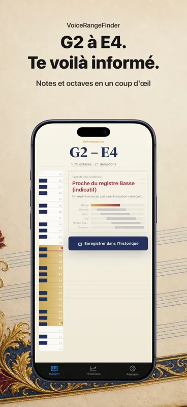 Tessiture et Ambitus Vocal screenshot 3 of 10