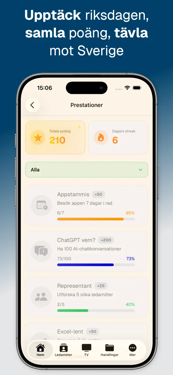 #3. Riksdagsinsyn (iOS) Ved: Jean-Robert Nino