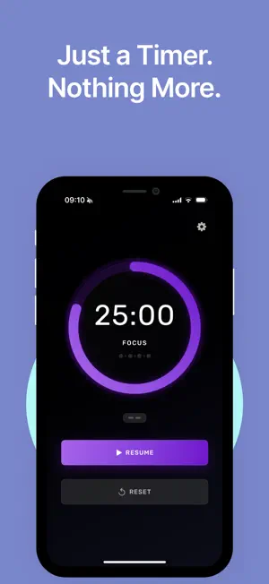 TwentyFive - Pomodoro Timer screenshot 1