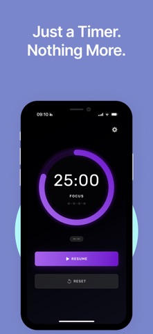TwentyFive - Pomodoro Timer screenshot