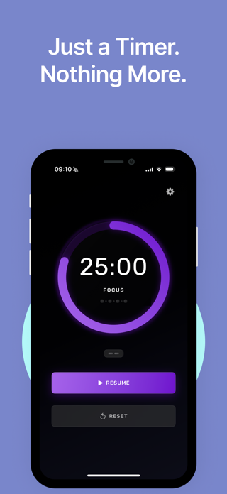 TwentyFive - Pomodoro Timer Screenshot 1 of 5