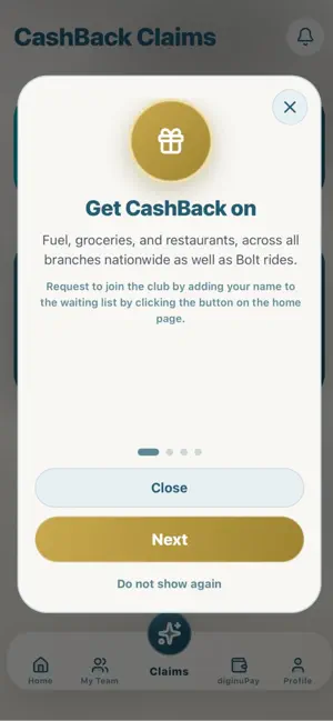 diginuCashback iPhone screenshot 3