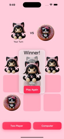 Cutest Tic Tac Toe Lite Screenshot 1 of 3