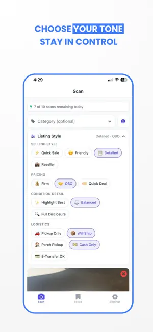 Marketplace Listing AI Copy screenshot 3