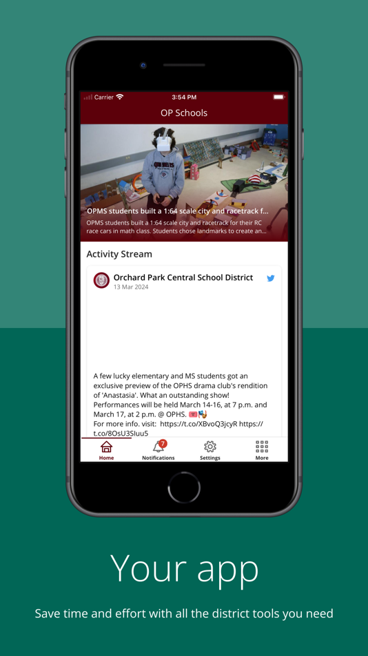 #1. OP Schools (iOS) Ved: Orchard Park Central Schools