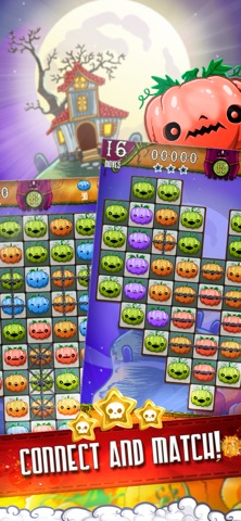 Halloween Swipe - Match 3 iPhone screenshot