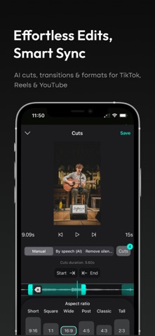 Beat by Filma - video editor screenshot