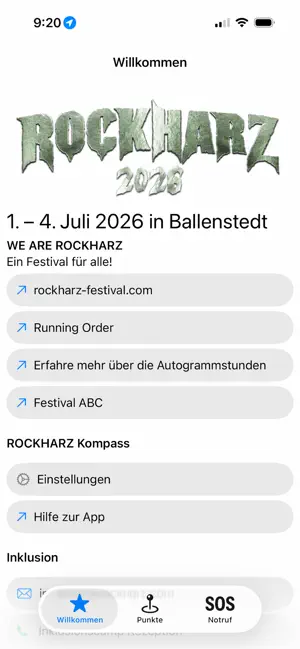 ROCKHARZ Compass screenshot 1