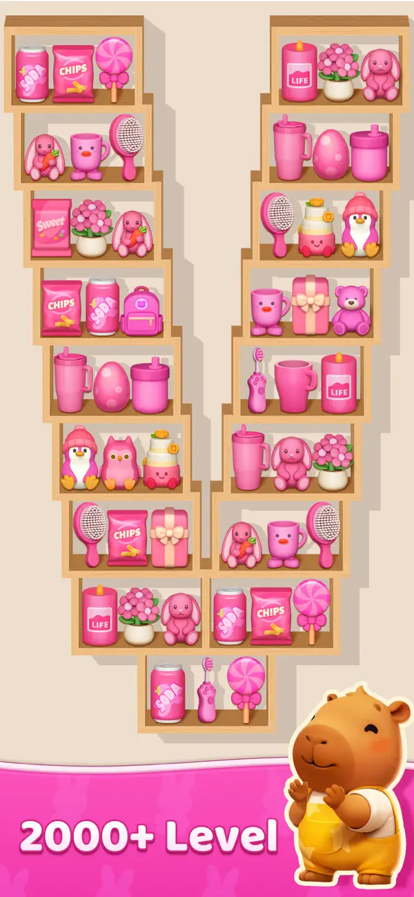 #3. Goods Mart: Sort & Match (iOS) De: Playful Bytes Studio