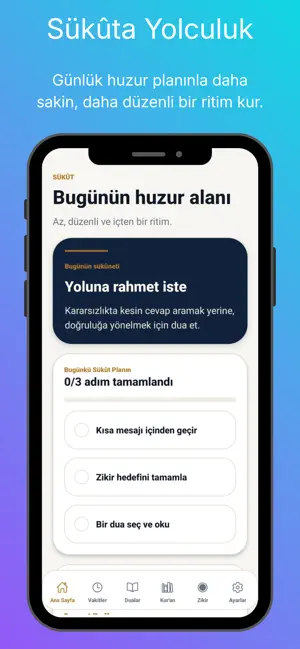 Sükût: Dua, Zikir ve Huzur screenshot 1