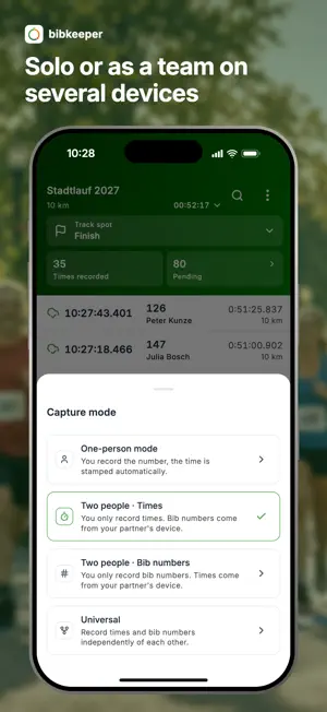 bibkeeper – Race Timing screenshot 4