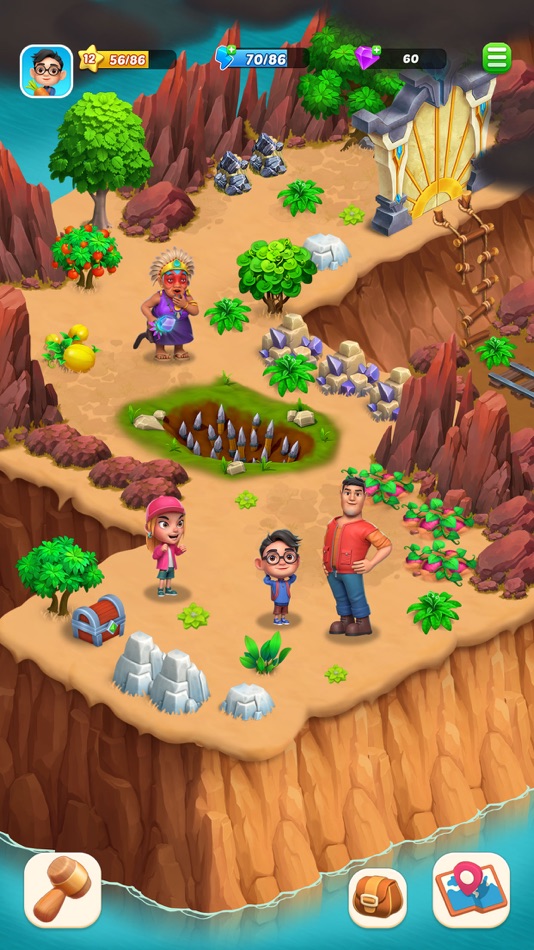 #5. Gemstone Island: Farm Game (iOS) 来自: CSC Studio