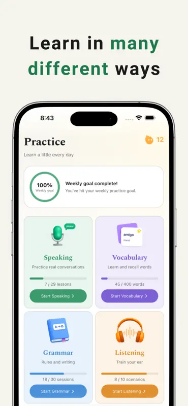 Verbi: Speak a New Language screenshot 3 of 8