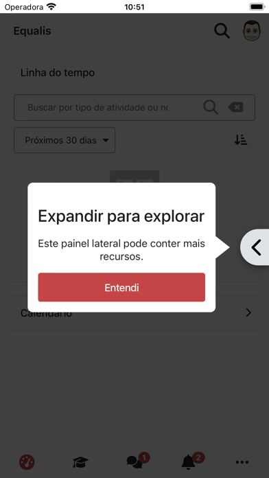Equalis – Pós Graduação Screenshot