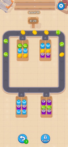 Goods Loop Sort Puzzle Screenshot 2 of 6