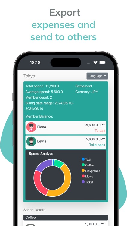 GoDutch: split group expenses screenshot-4