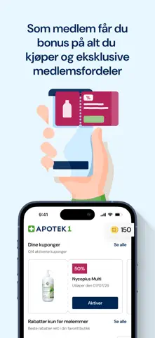 Apotek 1 App Store screenshot 2