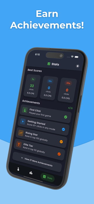 ClickSpeedPro: Test your CPS! Screenshot 4 of 5
