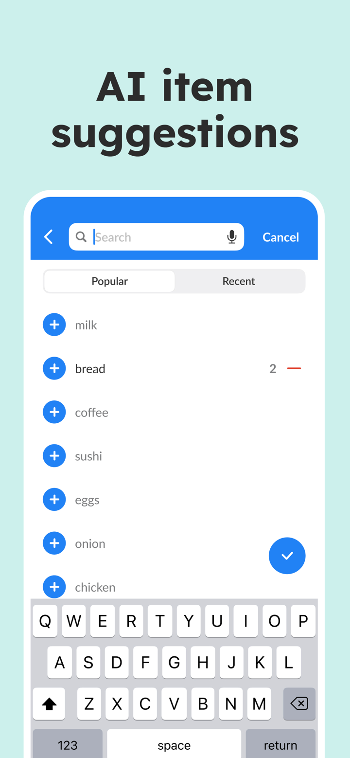 Shopping List - Listonic screenshot 5