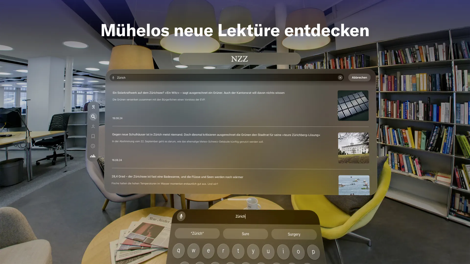 NZZ Nachrichten screenshot 6