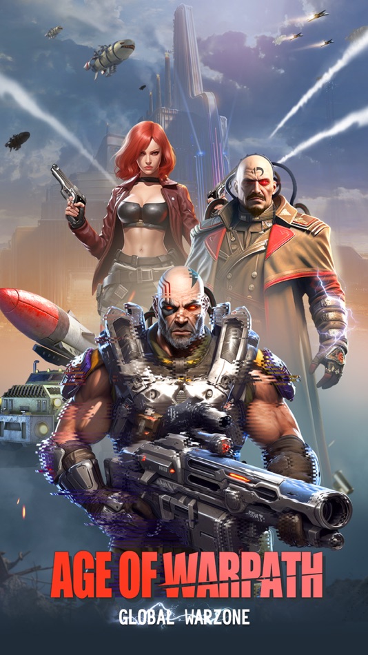 #1. Age of Warpath: Global Warzone (iOS) Podle: Changsha Letang Network Technology Co., Ltd.