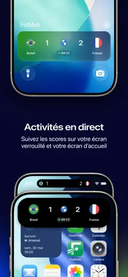 Capture d'écran de FotMob - Foot En Direct sur iPhone 2