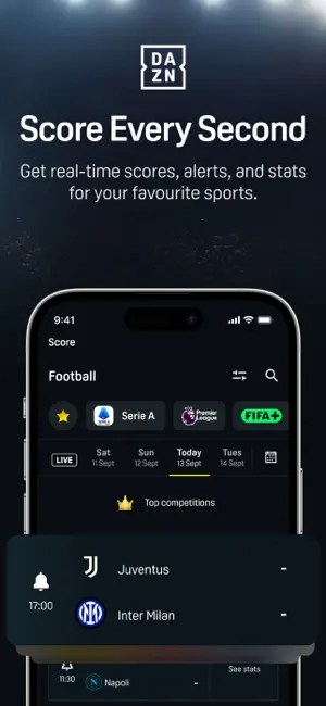 DAZN: Stream Live Sports iPhone screenshot 5