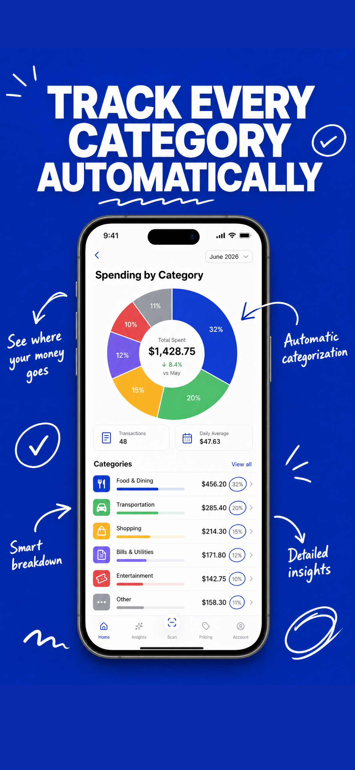 ReceiptIQ - Expense Tracker screenshot 3