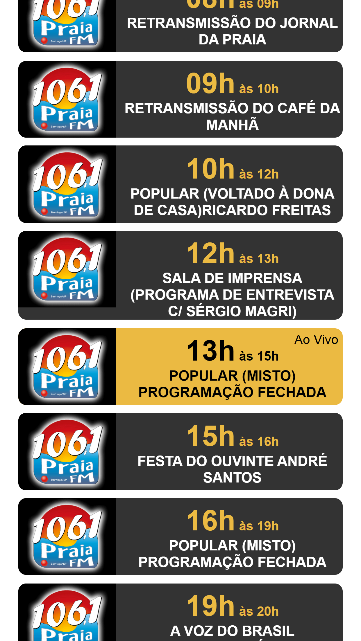 Rádio Praia FM 106,1