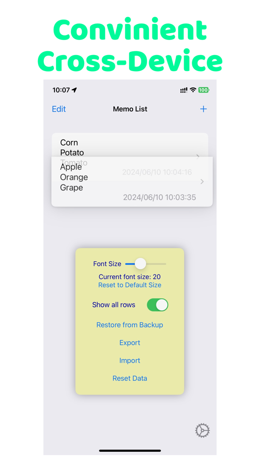 #1. Cloud Memo Plus (iOS) By: NAOTO UENO