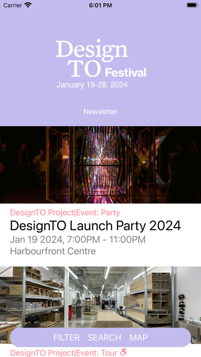 DesignTO Festival Screenshot